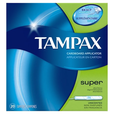 Tampax Tampax Super Absorbency Tampons, PK480 38012
